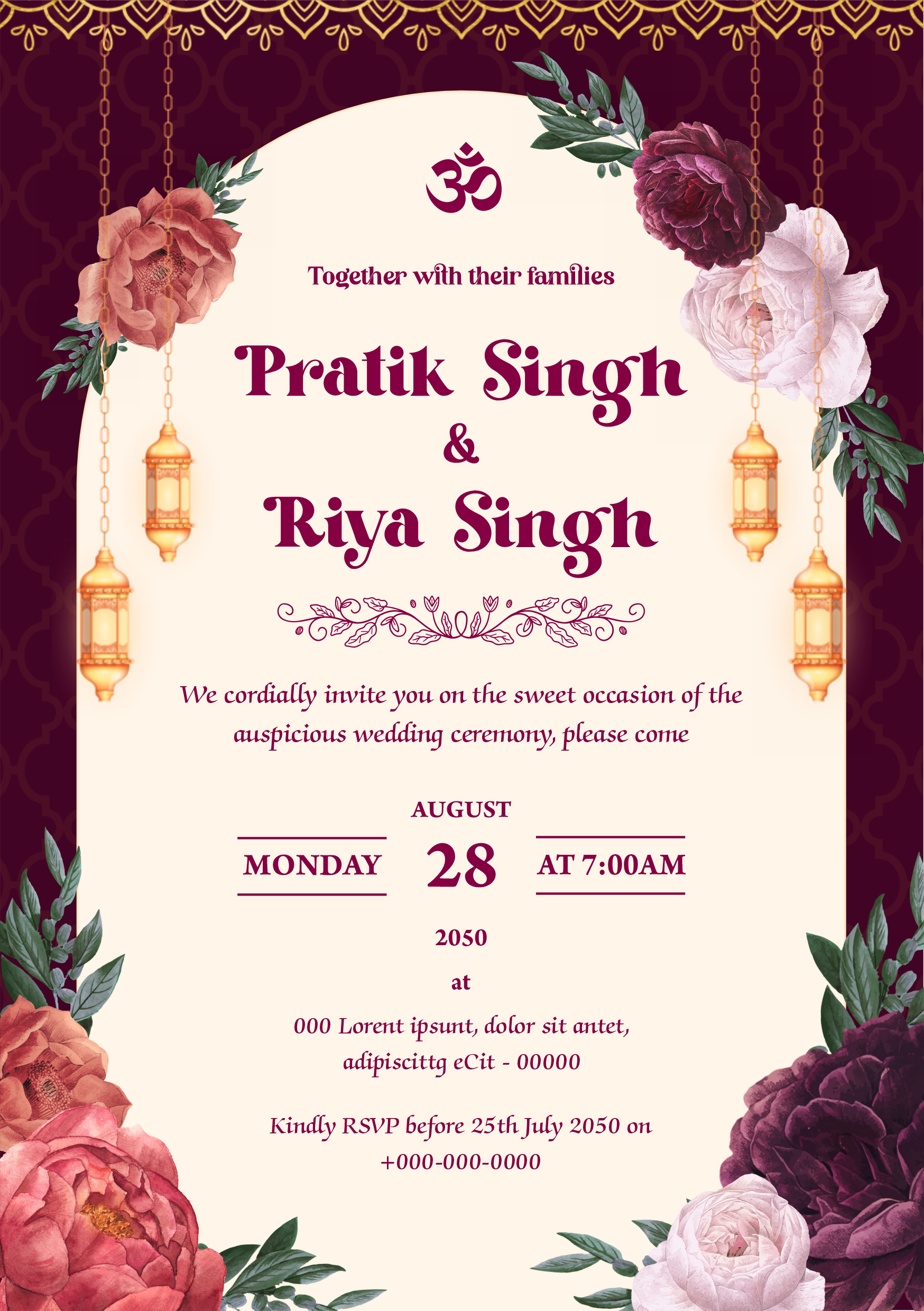 Wedding Card V19